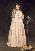 Edouard Manet Young Lady in oil painting artist